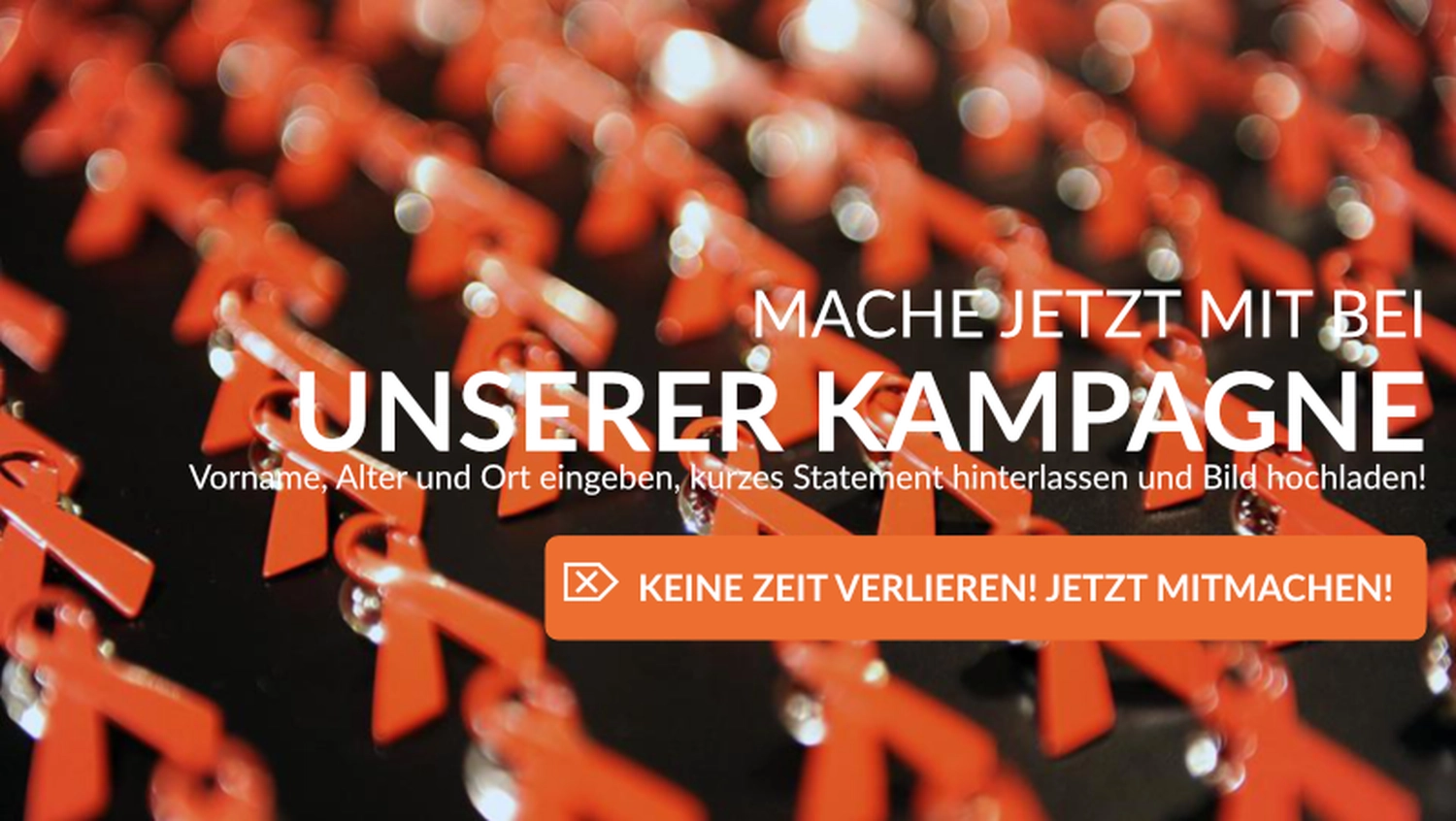 Unserer Kampagne banner