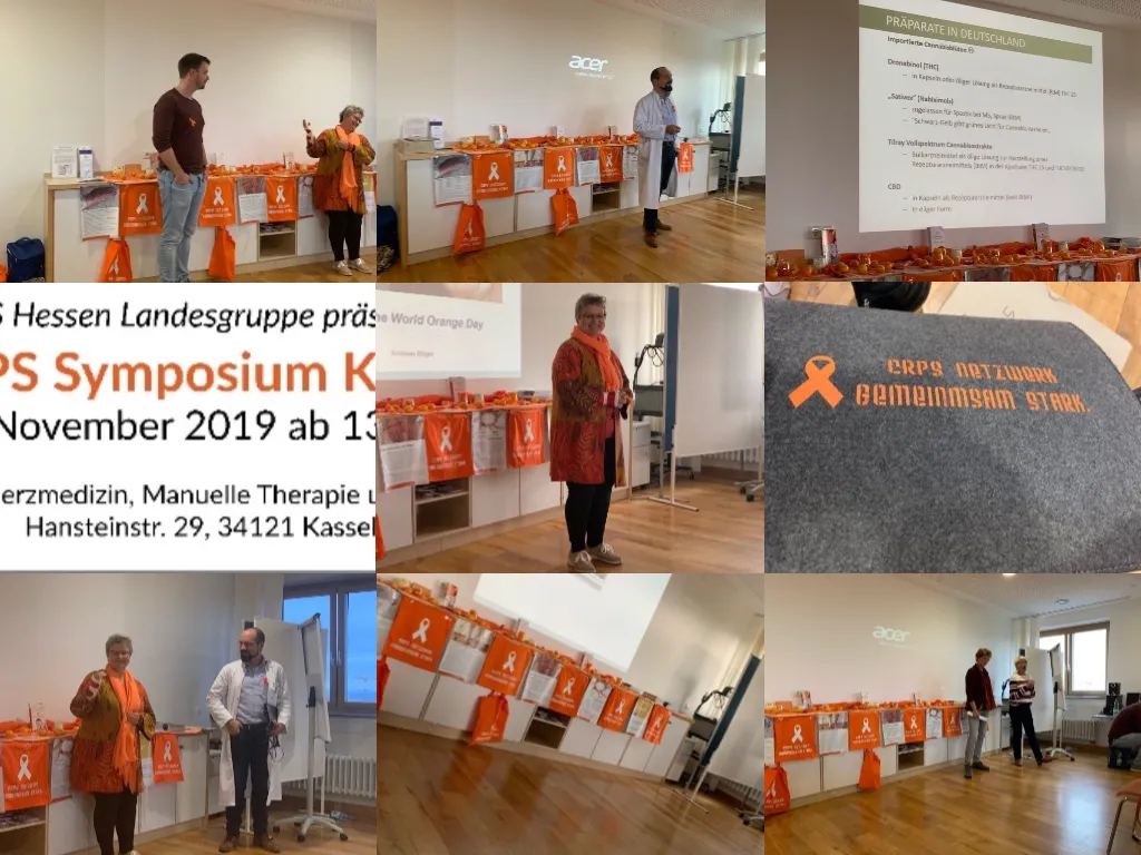 Nachlese zum „Color the world orange – Färbe die Welt orange“ Weltaufklärungstag für CRPS 2019