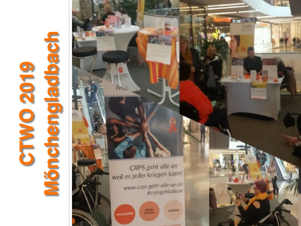 Nachlese zum „Color the world orange – Färbe die Welt orange“ Weltaufklärungstag für CRPS 2019